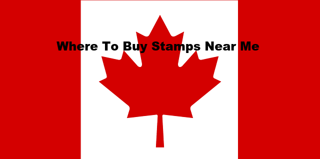 Where to buy stamps near me in Canada